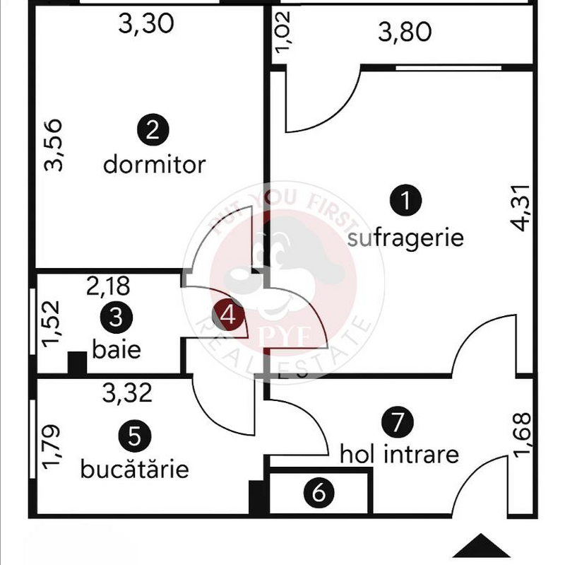 Metrou Tineretului | Apartament 2 camere | Semidecomandat | 51mp | B11000